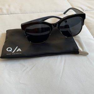 Quay Australia Black Sunglasses